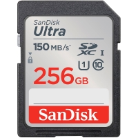 SanDisk 256GB Ultra SDXC UHS-I card|