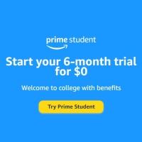 Amazon Prime Student | 6-month free trial